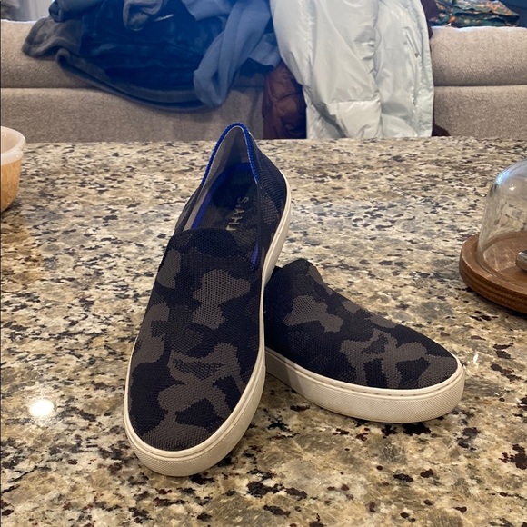 Rothy's Shoes - Rothy’s Original Slip-On Sneak grey camouflage